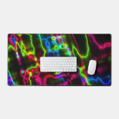 Neon Nights Desk Mat (Keyboard & Muis)