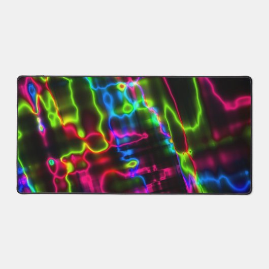 Neon Nights Desk Mat (Voorkant)