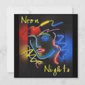 Neon Nights Kaart (Voorkant)