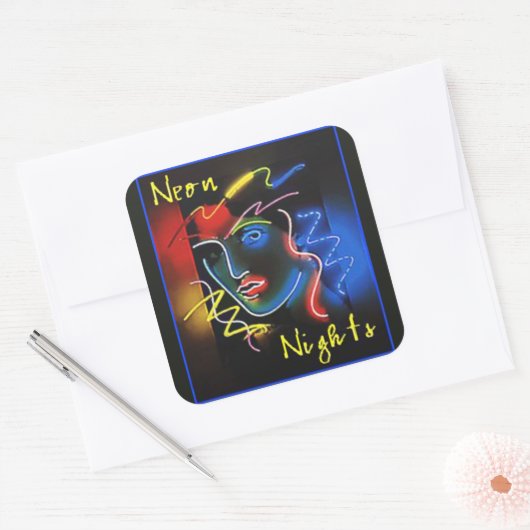 Neon Nights Sticker (Envelop)