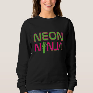 Neon Ninja I Electronic Raver Music Dj Festival Ra Trui