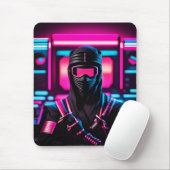 neon ninja muismat (Met muis)