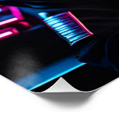 neon ninja perfect poster (Hoek)