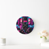 neon ninja ronde klok (Huis)