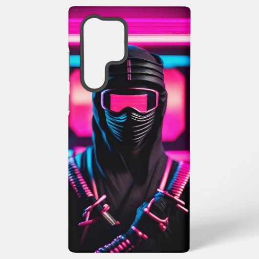 neon ninja samsung galaxy hoesje (Achterkant)