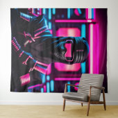 neon ninja wandkleed (In Situ (horizontaal))