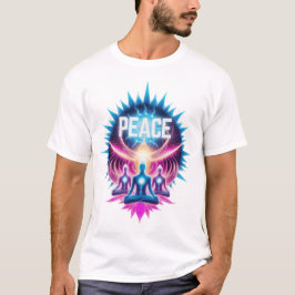 Neon Nirvana - Zoek vrede T-shirt