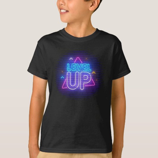 Neon Niveau Omhoog T-shirt (Voorkant)