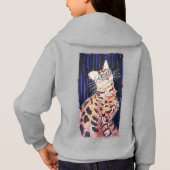 Neon Noir Bengaalse Kat (Achterkant)