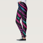 Neon Noir Zebra Pattern Leggings (Links)