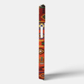 Neon Nomad Soul - Levendig Tribal Geometrisch Tapi Case-Mate iPhone Case (Achterkant / Rechts)