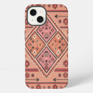 Neon Nomad Soul - Levendig Tribal Geometrisch Tapi iPhone 13 Hoesje