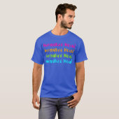 Neon Normaliseer Neon T-shirt (Voorkant volledig)