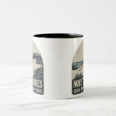 Neon Norton Shores Tweekleurige Koffiemok (Center)