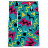 Neon Nostalgia: een gedurfde 90s-remix Medium Cadeauzakje (Achterkant)