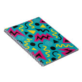 Neon Nostalgia: een gedurfde 90s-remix Notitieboek (Rechterzijde)