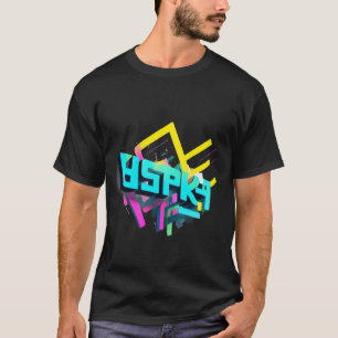 Neon Nostalgia - Y2K Revival Glitch Design T-shirt