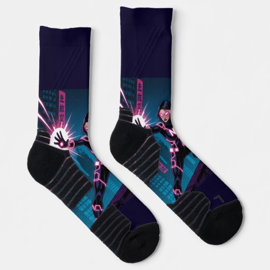 Neon Nova Sokken (Rechts)