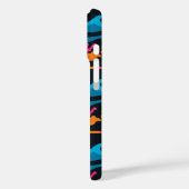 Neon Ocean Abstract Case-Mate iPhone Case (Achterkant / Links)