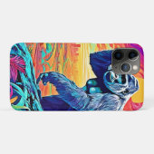 Neon Oerwoud Gorilla Urban Fantasy Case-Mate iPhone Case (Achterkant (horizontaal))