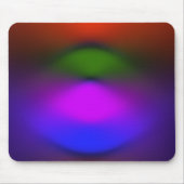 Neon of Blue, Paars, Green & Oranje Mousepad Muismat (Voorkant)