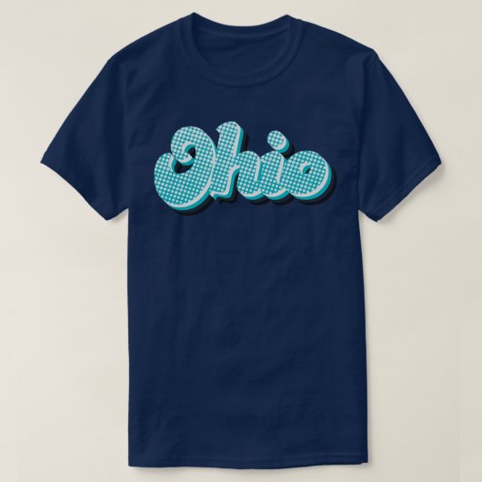 Neon Ohio T-shirt (Design voorkant)