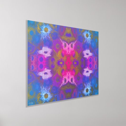 Neon Ombré Goud of Zilveren Folie Print (Laagn)