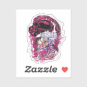 Neon One Piece Sticker (Vel)