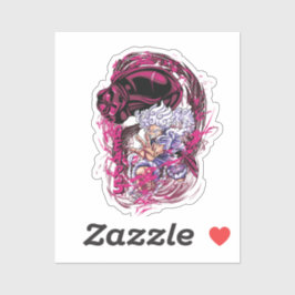 Neon One Piece Sticker