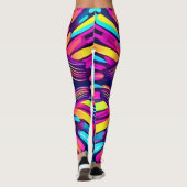 Neon Oog van de Kosmos Leggings (Achterkant)