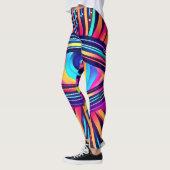 Neon Oog van de Kosmos Leggings (Links)