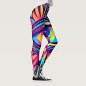 Neon Oog van de Kosmos Leggings (Rechts)