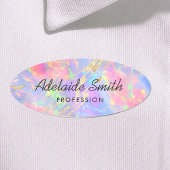 neon opal naamplaatje