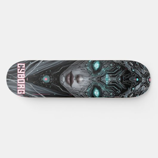 Neon Oracle Cyborg Persoonlijk Skateboard (Horizontaal)
