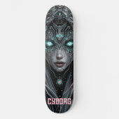 Neon Oracle Cyborg Persoonlijk Skateboard (Voorkant)