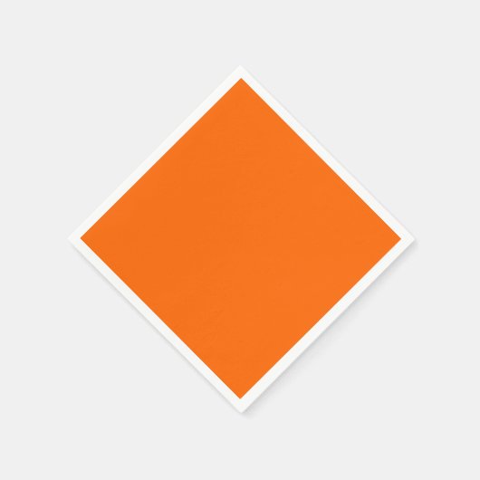 neon oranje - blanco servet (Hoek)