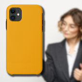 Neon Oranje Stevige Kleur | Klassiek Case-Mate iPhone Case