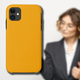 Neon Oranje Stevige Kleur | Klassiek Case-Mate iPhone Case
