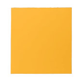 Neon Oranje Stevige Kleur | Klassiek Notitieblok (Voorkant)