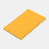 Neon Oranje Stevige Kleur | Klassiek Post-it® Notes (Schuin)
