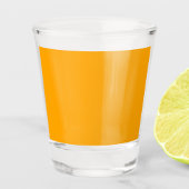 Neon Oranje Stevige Kleur | Klassiek Shot Glas
