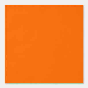 neon oranje vaste kleur behang