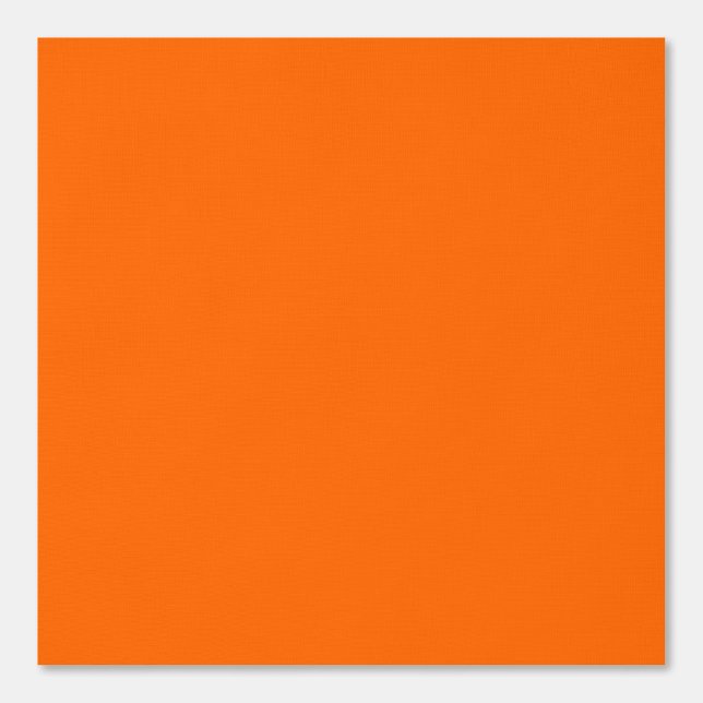 neon oranje vaste kleur behang (Voorkant)