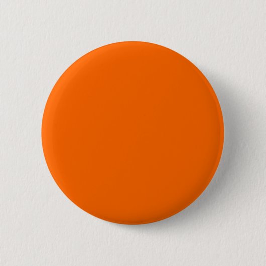 neon oranje vaste kleur ronde button 5,7 cm (Voorkant)