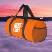 neon oranje - voeg uw logo toe plunjezak