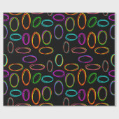 Neon Ovalen  Cadeaupapier (Vlak)