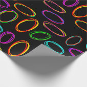 Neon Ovalen  Cadeaupapier (Hoek)