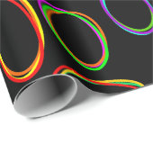 Neon Ovalen  Cadeaupapier (Rol Hoek)