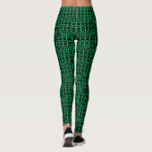 Neon ovalen Leggings (Achterkant)