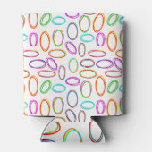 Neon Ovals Blikjeskoeler (Achterkant)